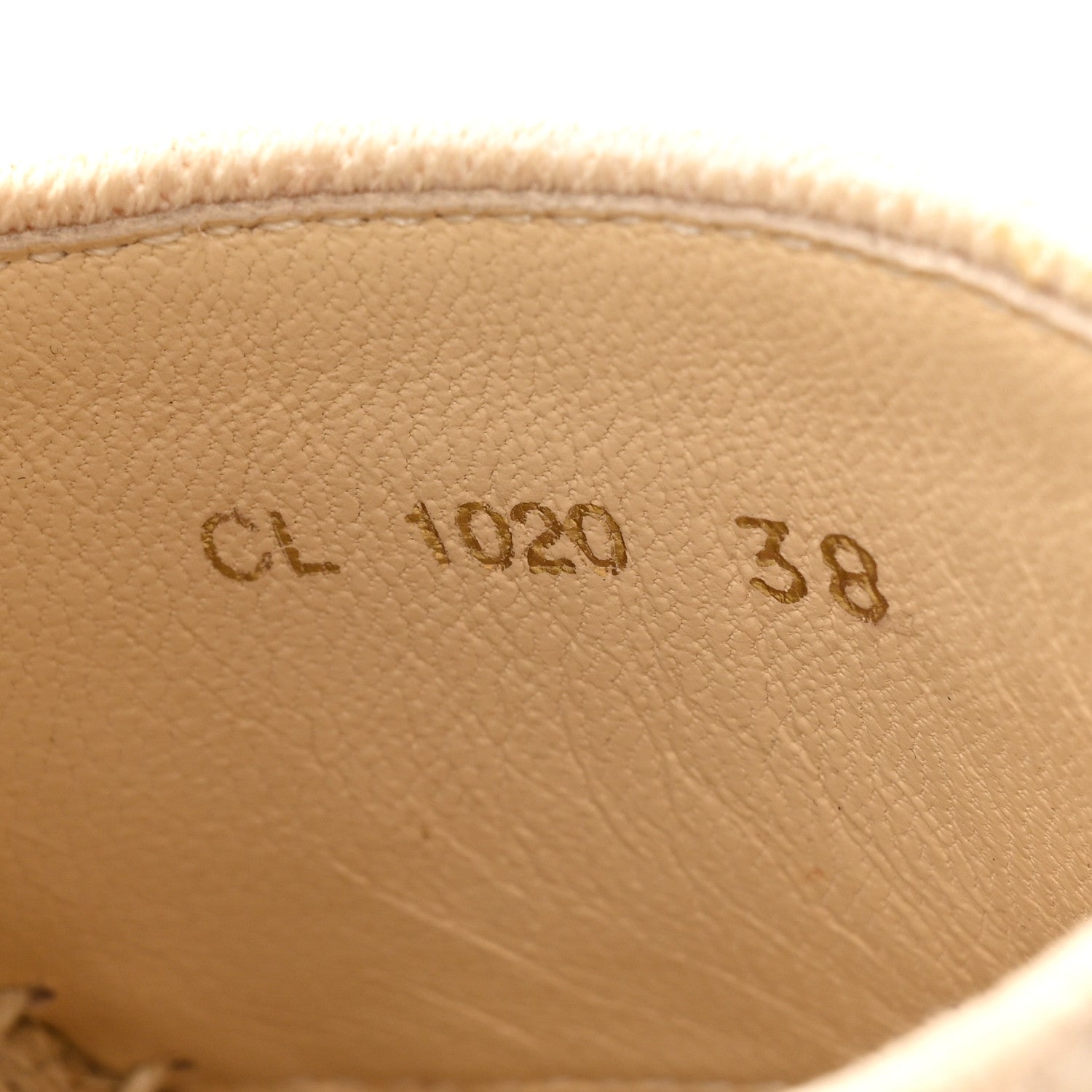 Christian Dior Canvas Embroidered Granville Ankle Tie Espadrille Wedges 38 Cream 8 of 11