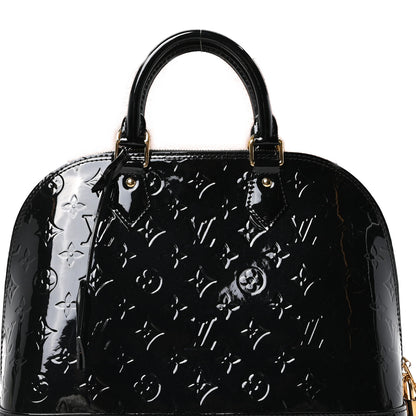 Louis Vuitton Vernis Alma PM Black 11 of 11
