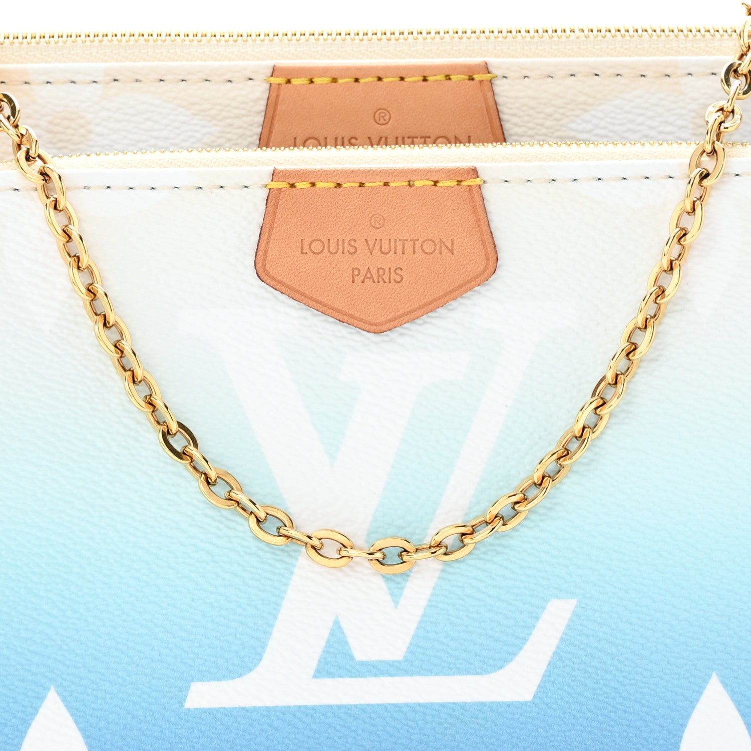 Louis Vuitton Monogram Giant By The Pool Multi Pochette Accessories Blue 8 of 11