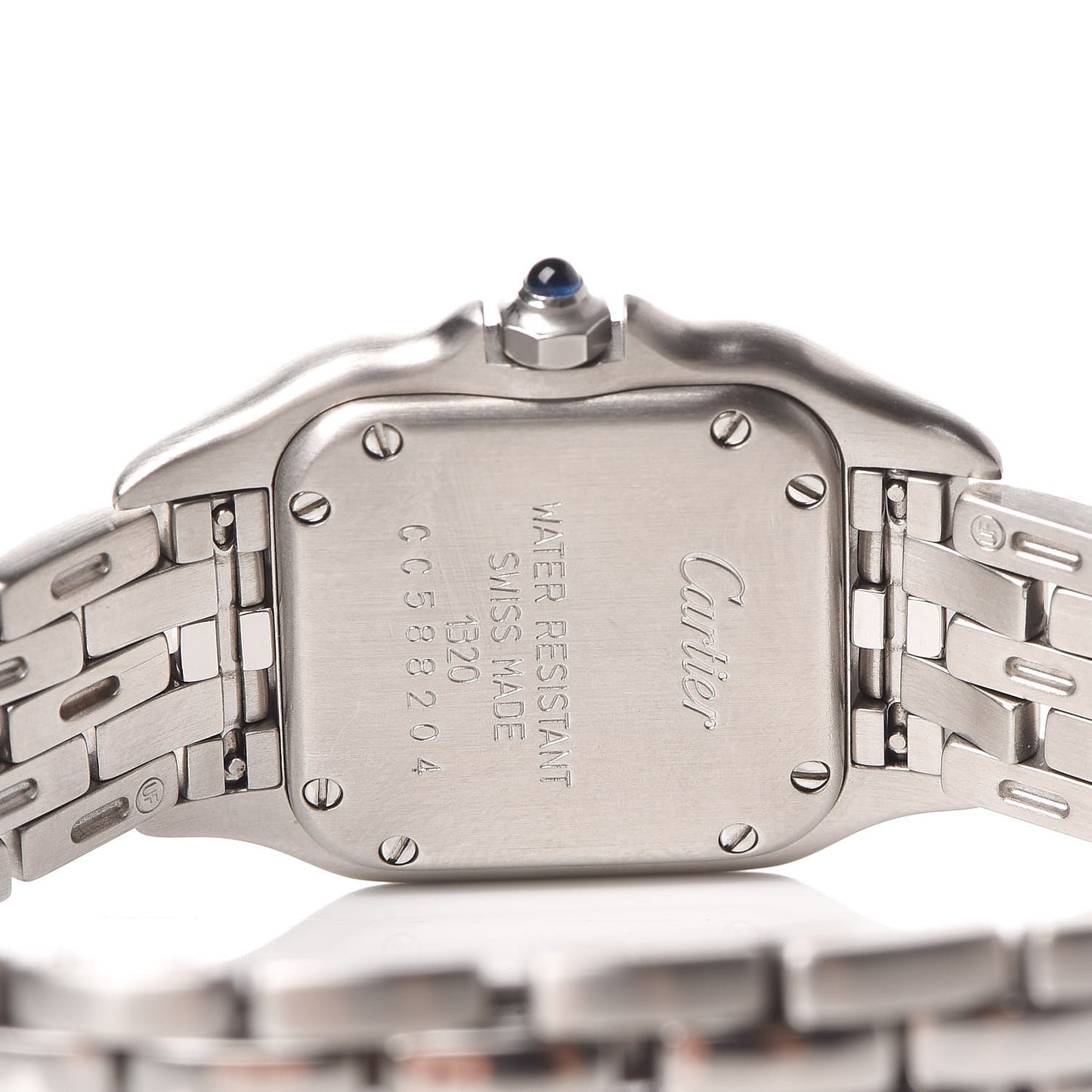 Stainless Steel 22mm Panthere Quartz Watch