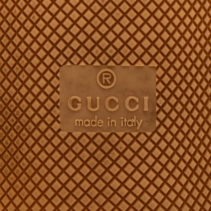 Gucci Lame GG Monogram Nubuck Web Screener Sneakers 36 Gardenia Silver Dusty Milk White 7 of 10