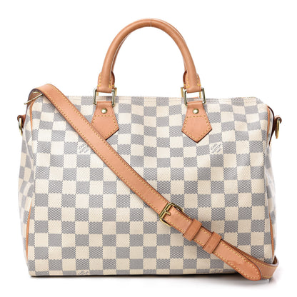 Louis Vuitton Damier Azur Speedy Bandouliere 30 1 of 14