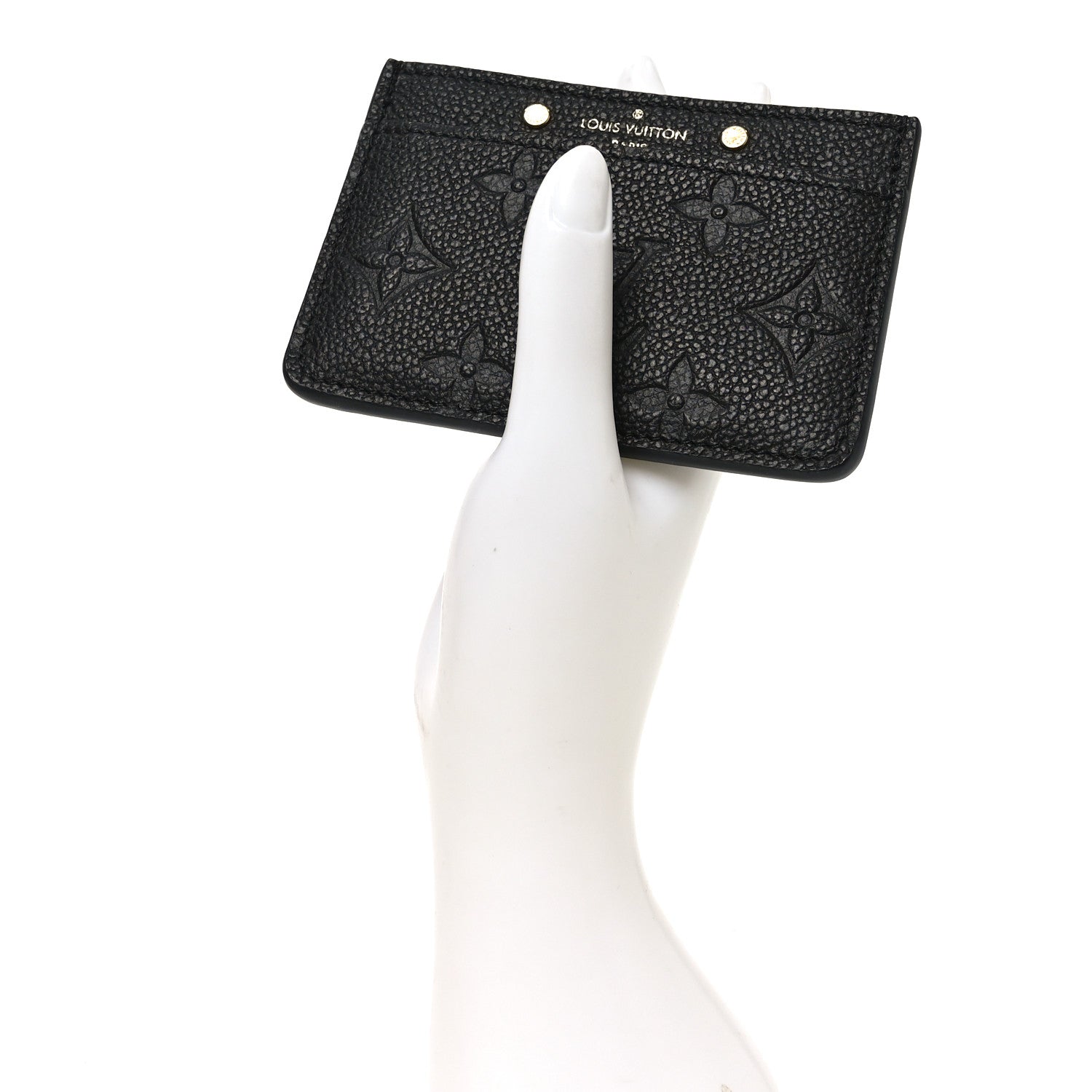Louis Vuitton Empreinte Card Holder Black 2 of 7