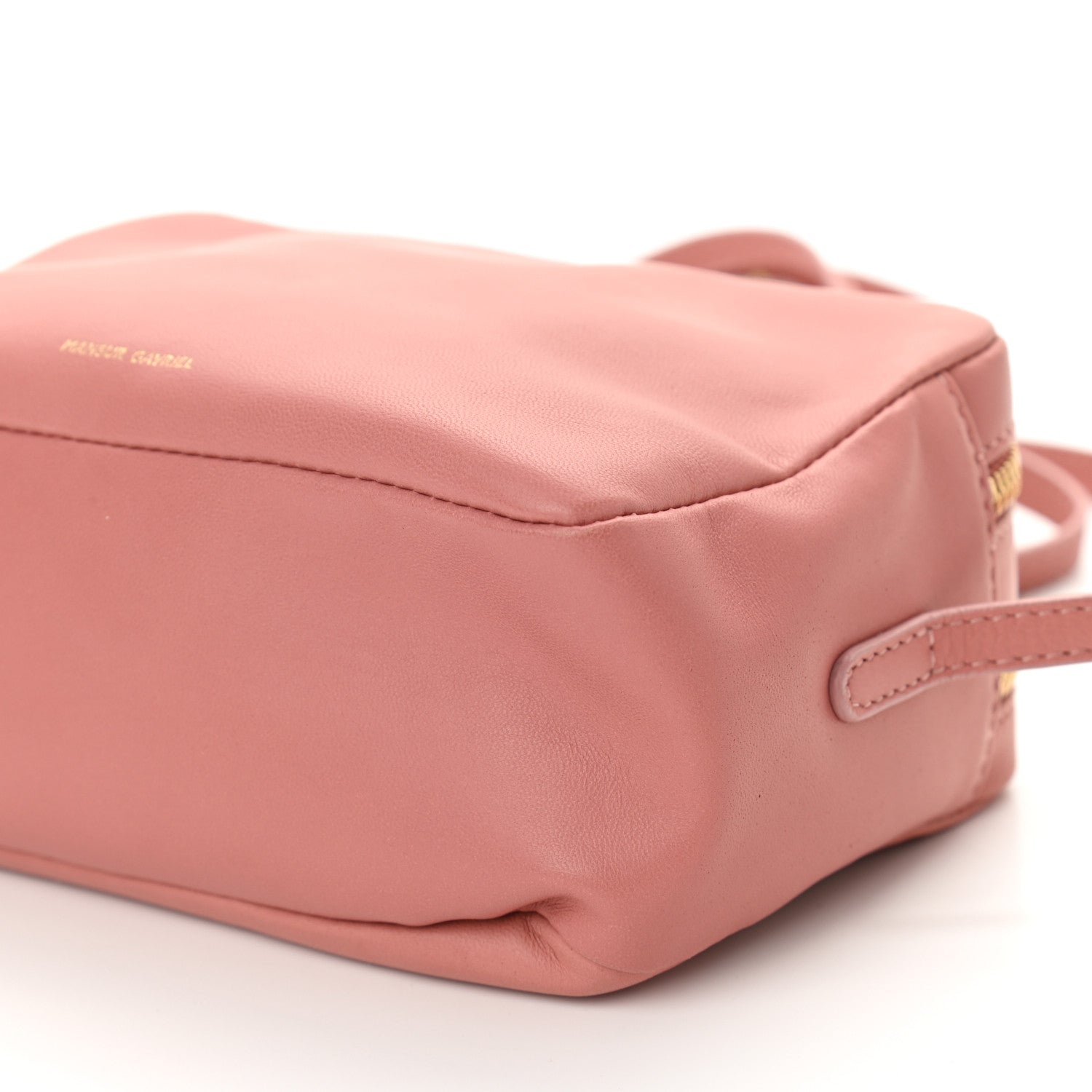 Mansur Gavriel Calfskin Double Zip Crossbody Blush 10 of 10