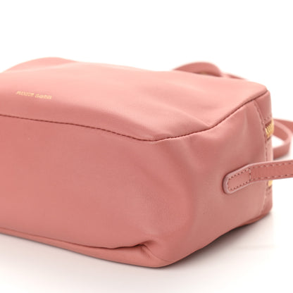 Mansur Gavriel Calfskin Double Zip Crossbody Blush 10 of 10