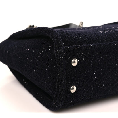 Chanel Lurex Canvas Mini Deauville Tote Black 9 of 10