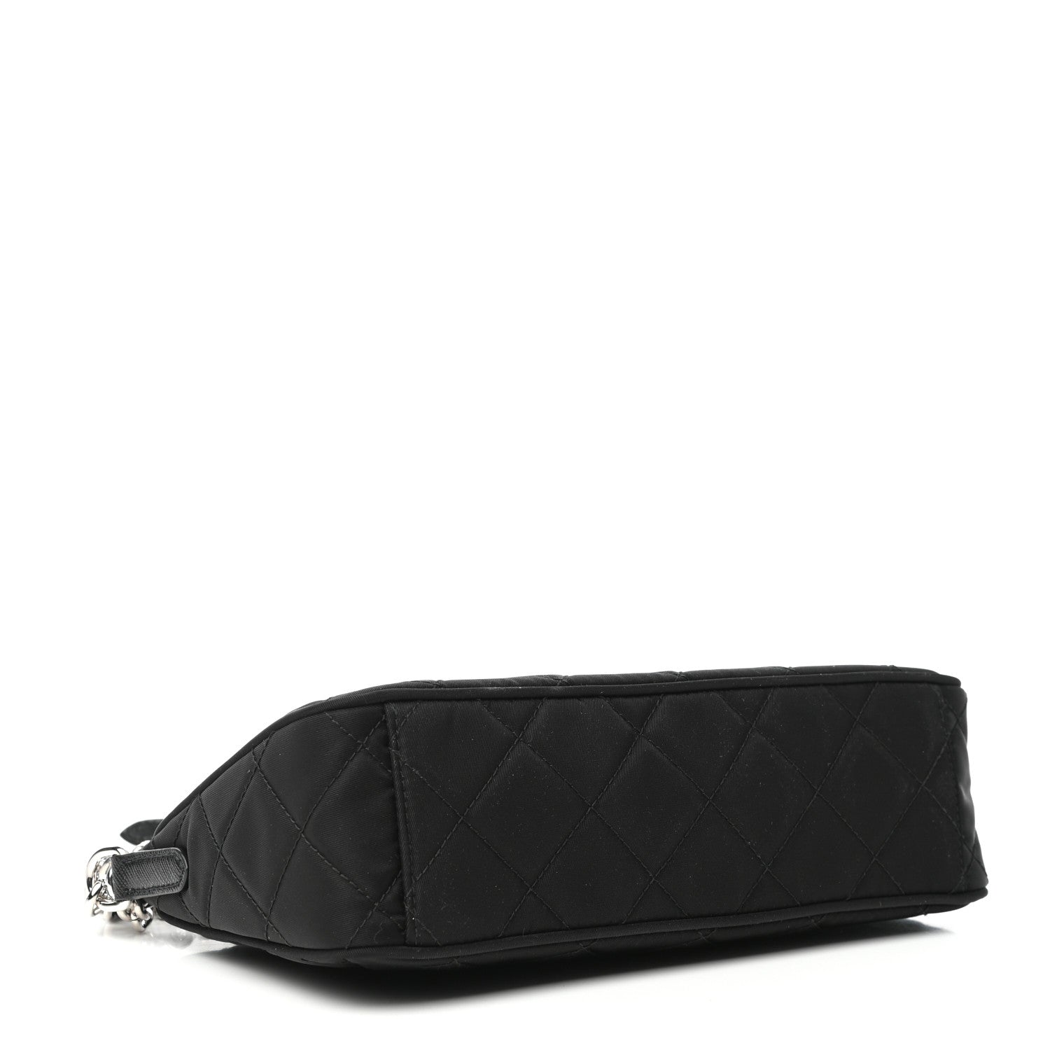 Prada Nylon Tessuto Impuntu Quilted Crossbody Bag Black 4 of 9