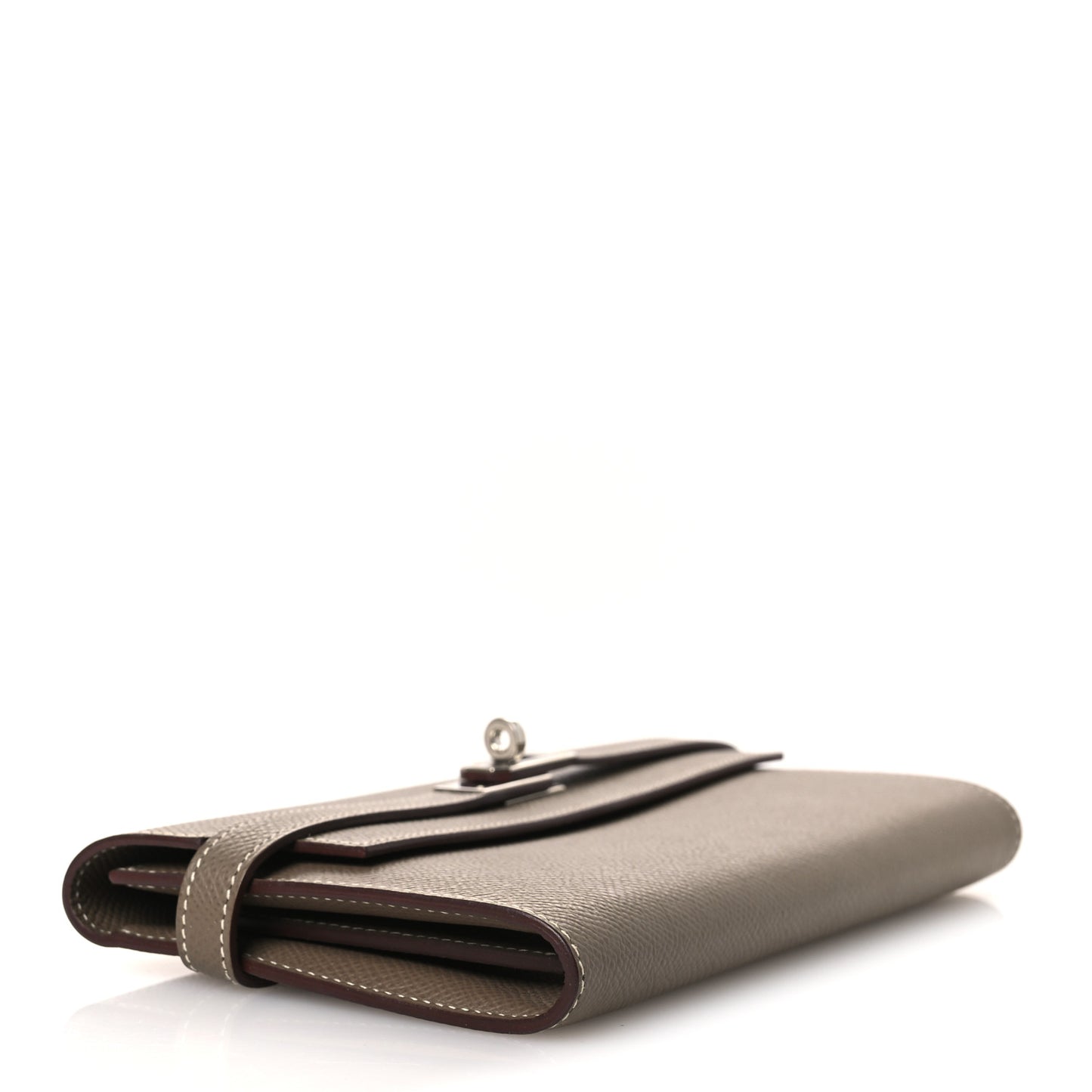 Epsom Kelly Longue Wallet Etoupe