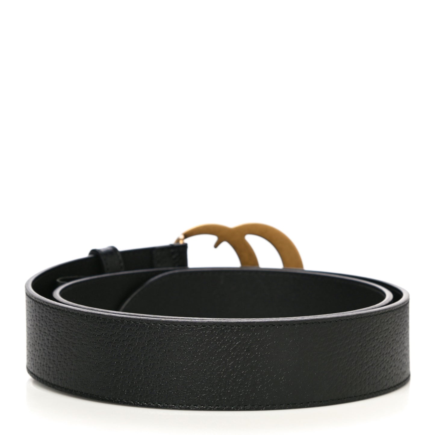 Textured Calfskin Double G 40mm Belt 95 38 Black
