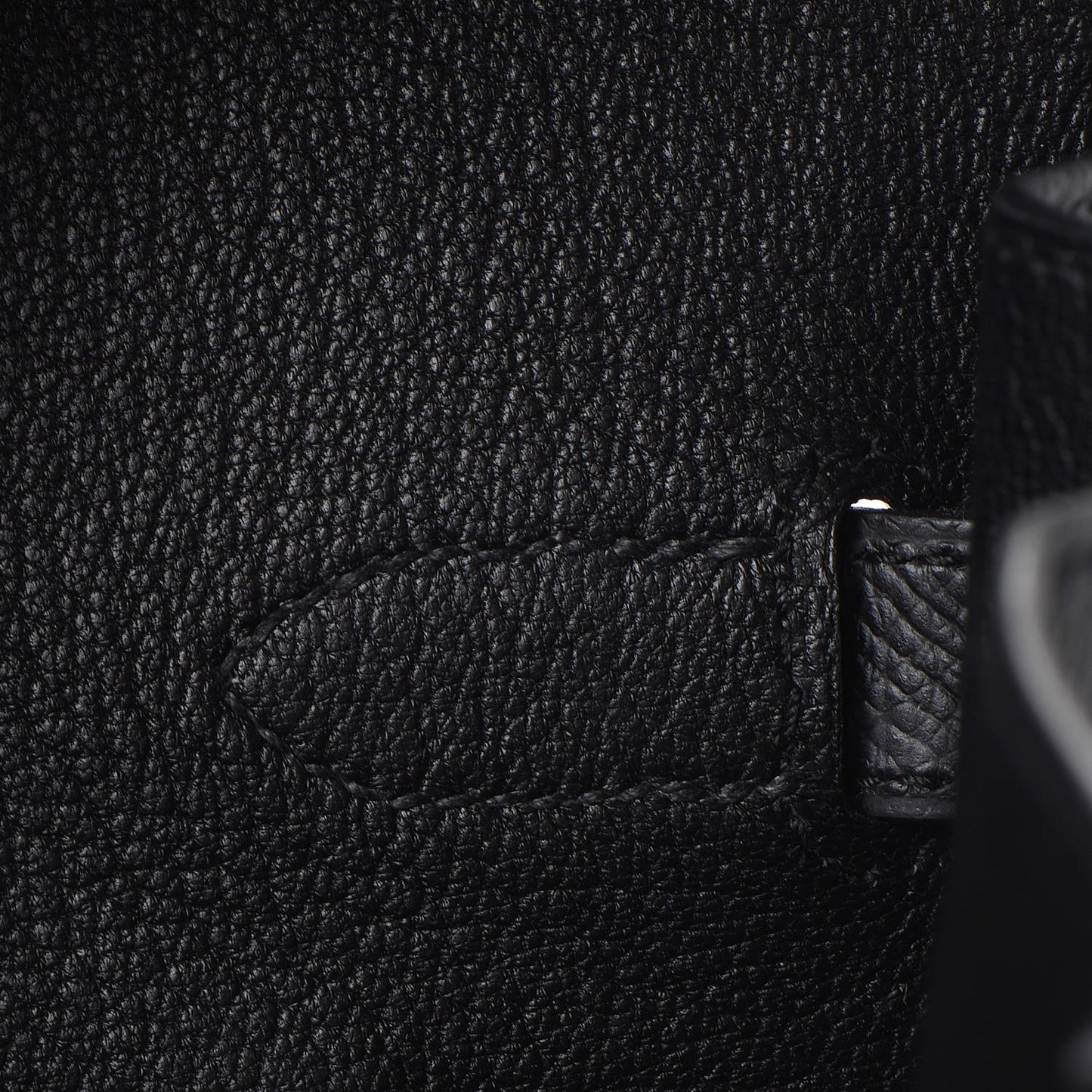 Epsom Birkin 35 Black