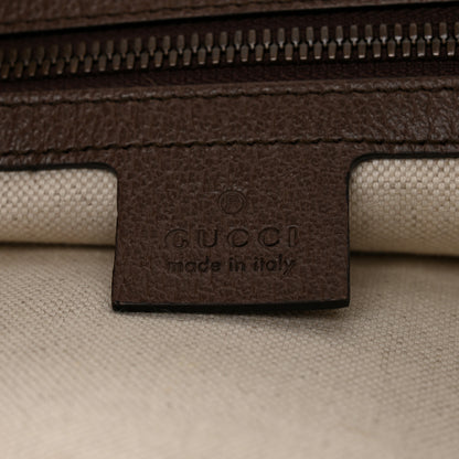 Gucci GG Supreme Monogram Web Small Ophidia Half Moon Hobo Brown 6 of 10