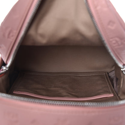 MCM Calfskin Ottomar Monogram Small Backpack Pink 5 of 11