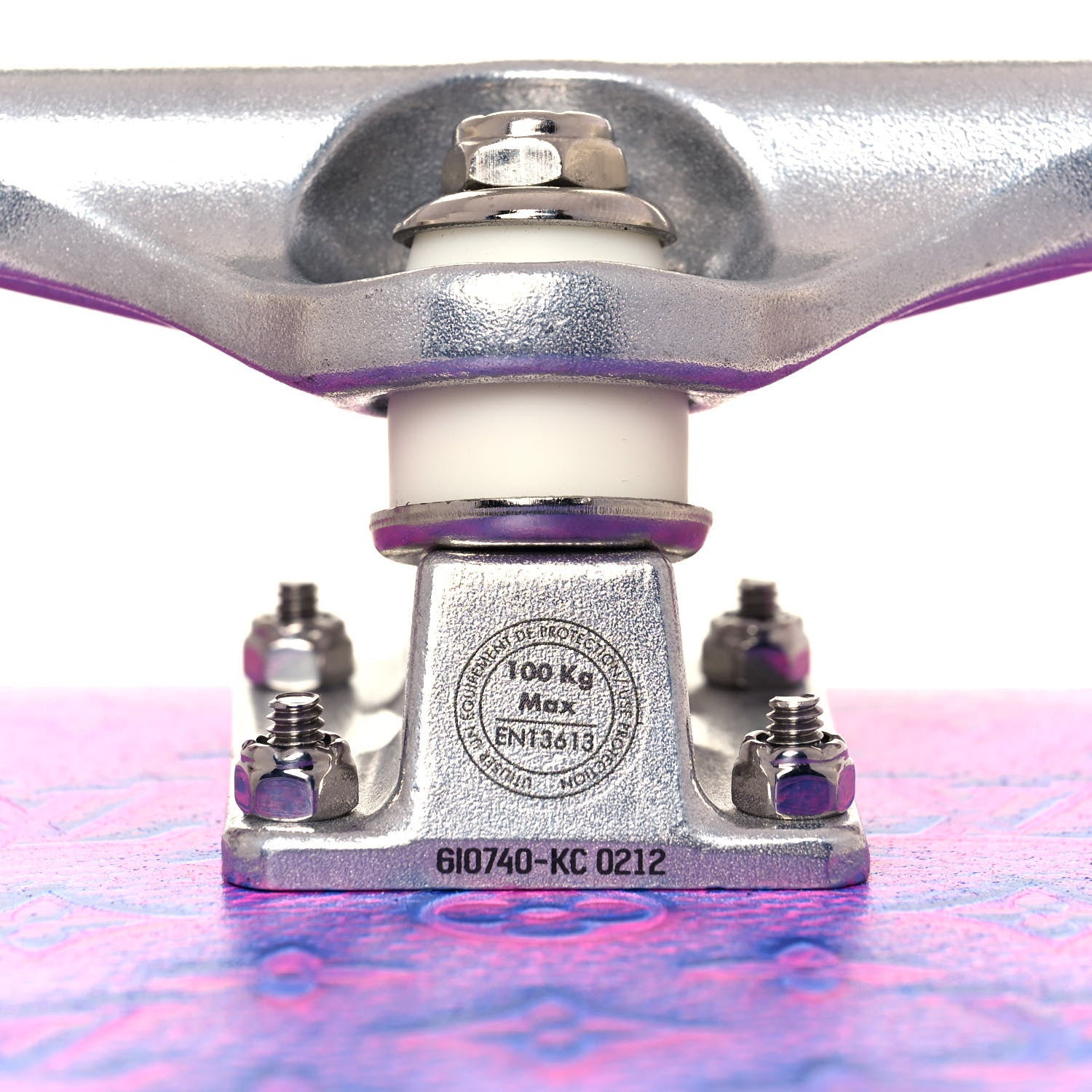 Louis Vuitton Monogram Illusion Wood Skateboard Multicolor 6 of 9