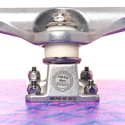 Louis Vuitton Monogram Illusion Wood Skateboard Multicolor 6 of 9