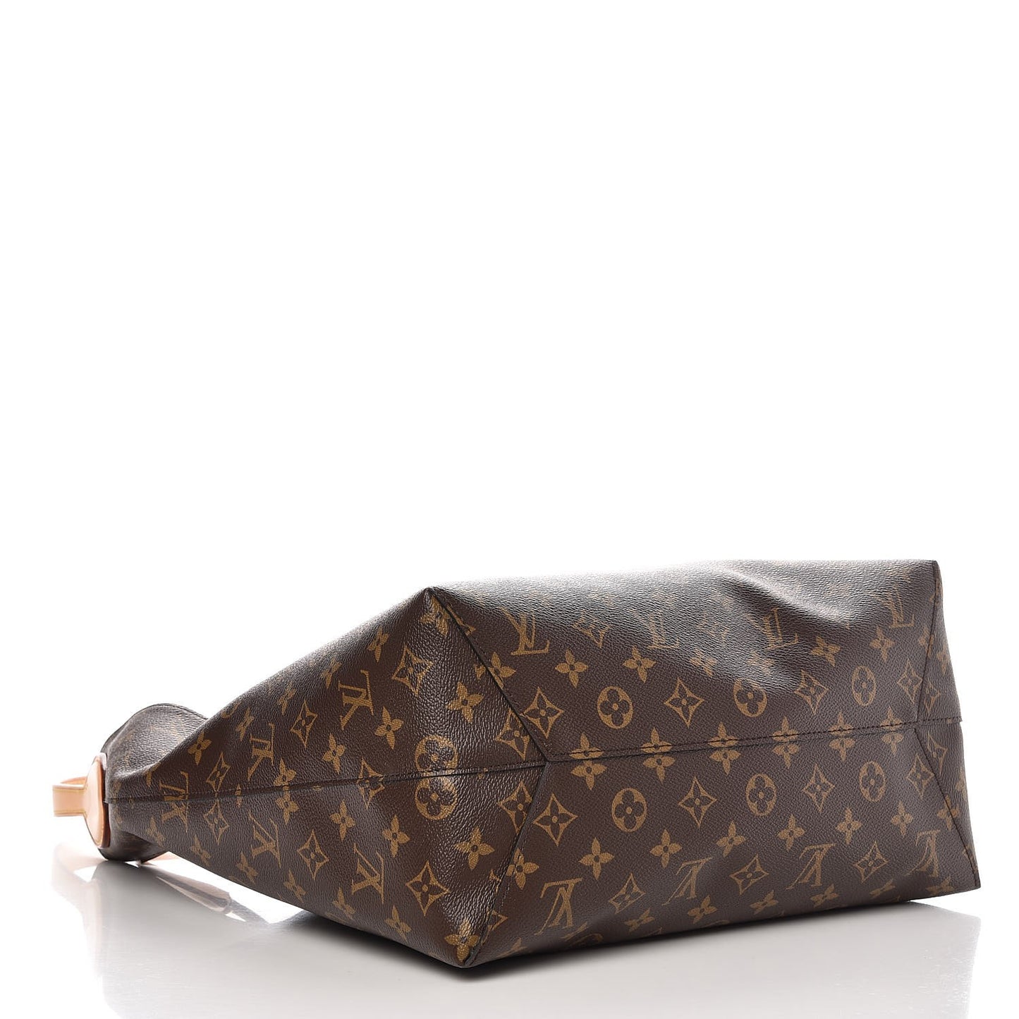 Monogram Flower Hobo Beige