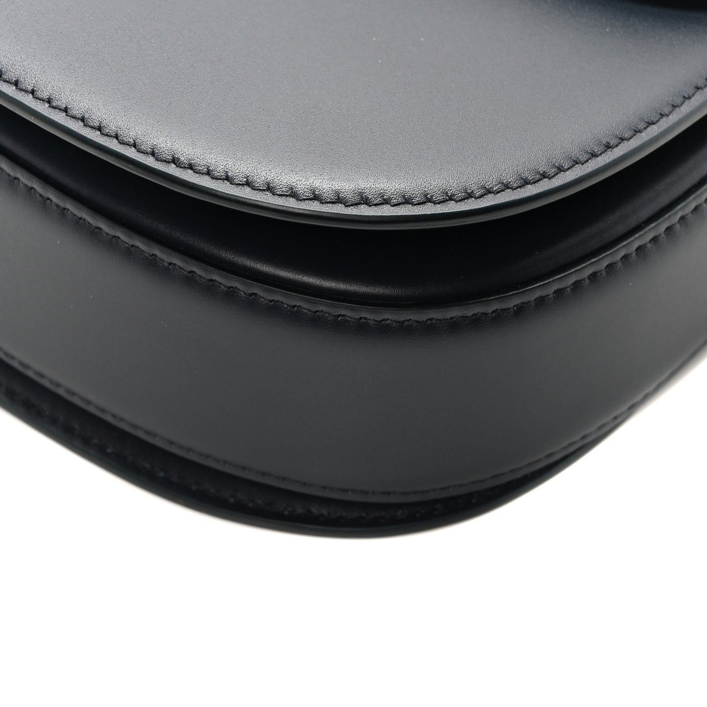 Smooth Calfskin Small Ghiera Bag Navy