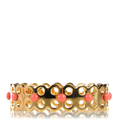 Louis Vuitton Hide and Seek Bracelet Gold 1 of 4