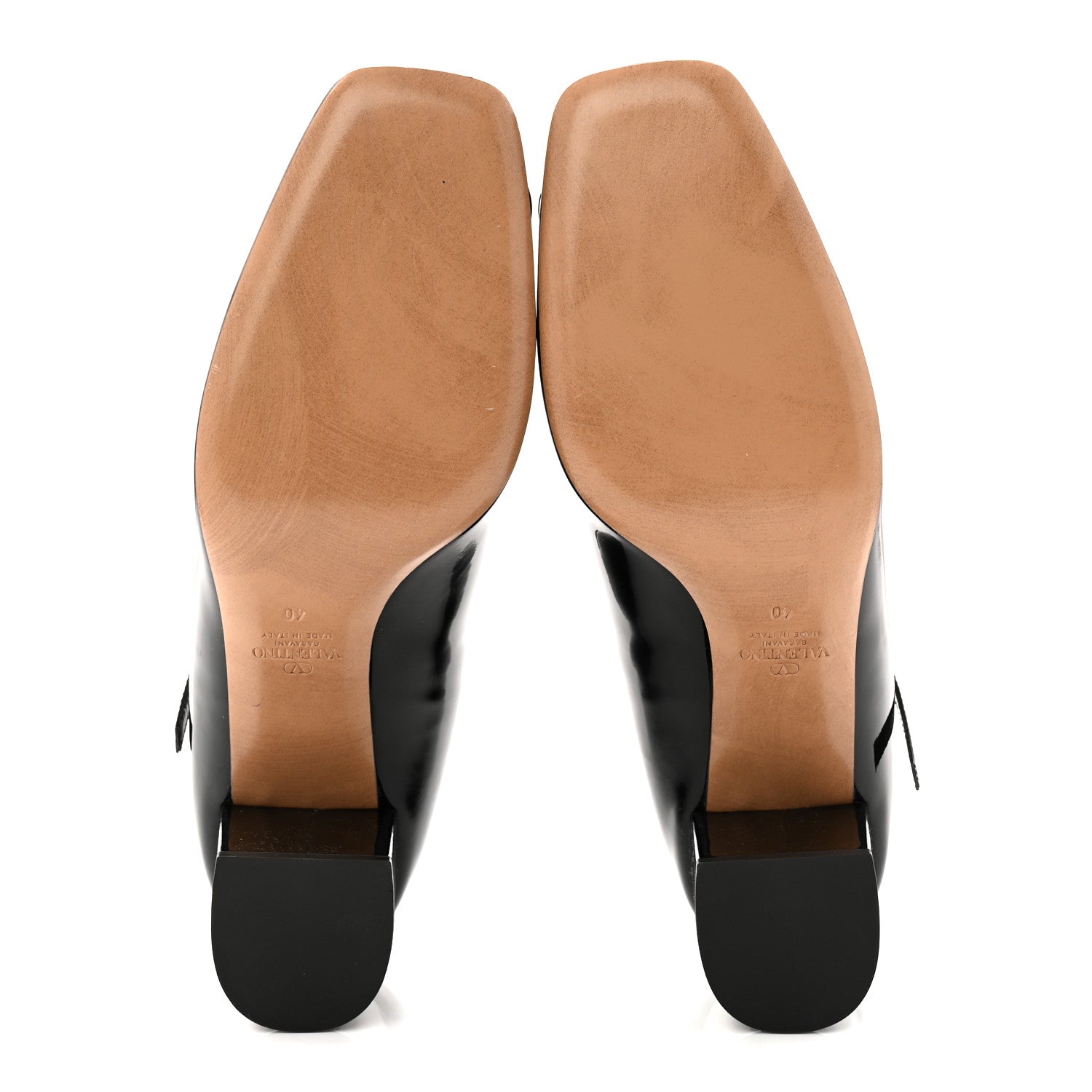 Valentino Garavani Patent Vlogo Mary Jane 55mm Pumps 40 Black 6 of 11