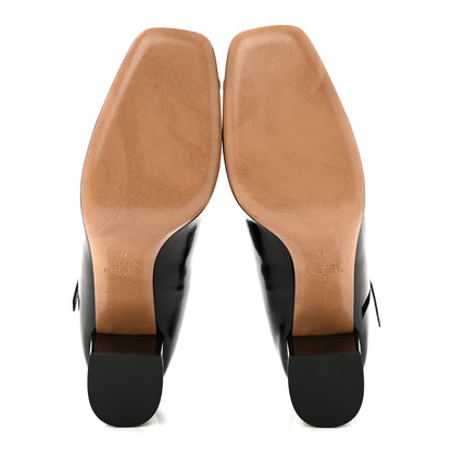 Valentino Garavani Patent Vlogo Mary Jane 55mm Pumps 40 Black 6 of 11