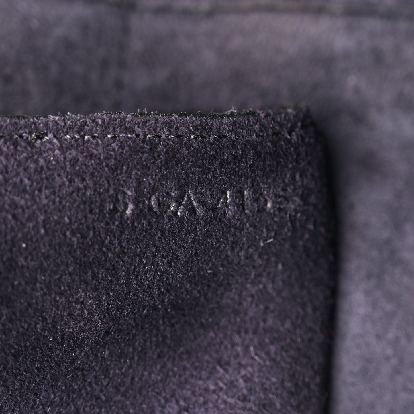 Grained Calfskin Mini Belt Bag Black