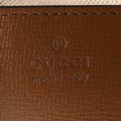 Gucci Azalea Calfskin Mini Horsebit 1955 Camera Shoulder Bag Brown 6 of 9