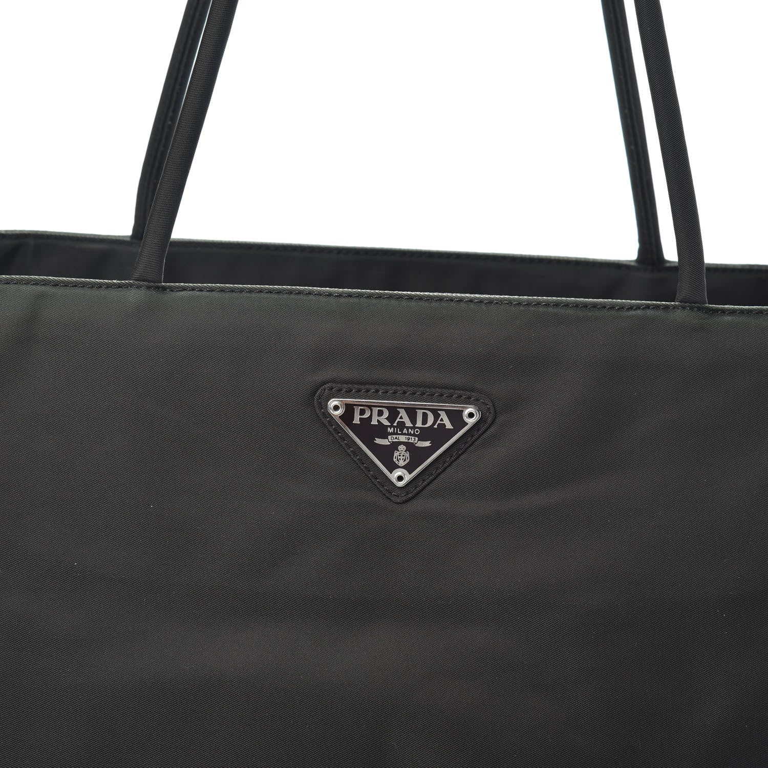 Prada Tessuto Nylon Tote Black 7 of 10