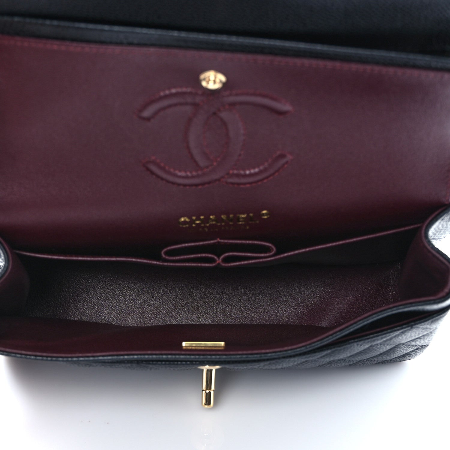Chanel Caviar Quilted Small Double Flap Black 5 of 9
