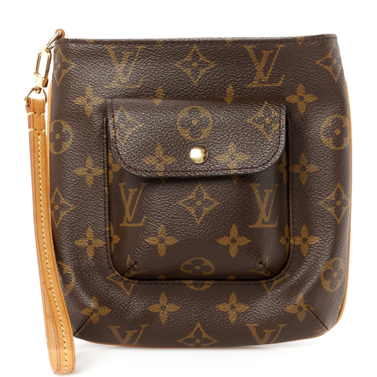 Louis Vuitton Monogram Partition Wristlet 1 of 9