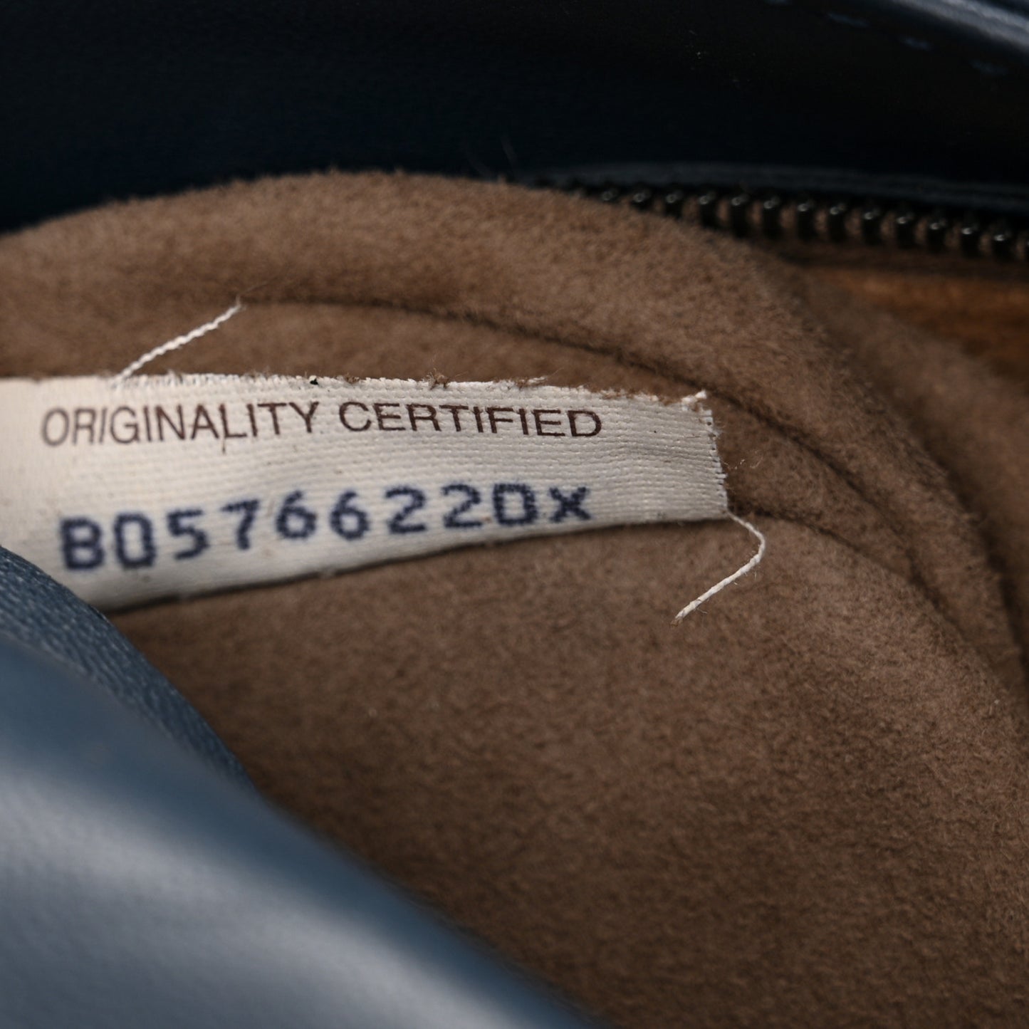 Nappa Intrecciato Medium Olimpia Shoulder Bag Denim