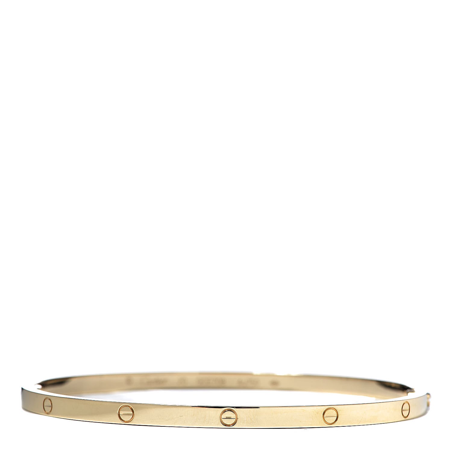 Cartier 18K Yellow Gold Small LOVE Bracelet 20 1 of 5