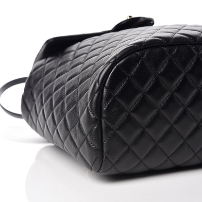 Chanel Lambskin Quilted Large Urban Spirit Backpack Black 5 of 10