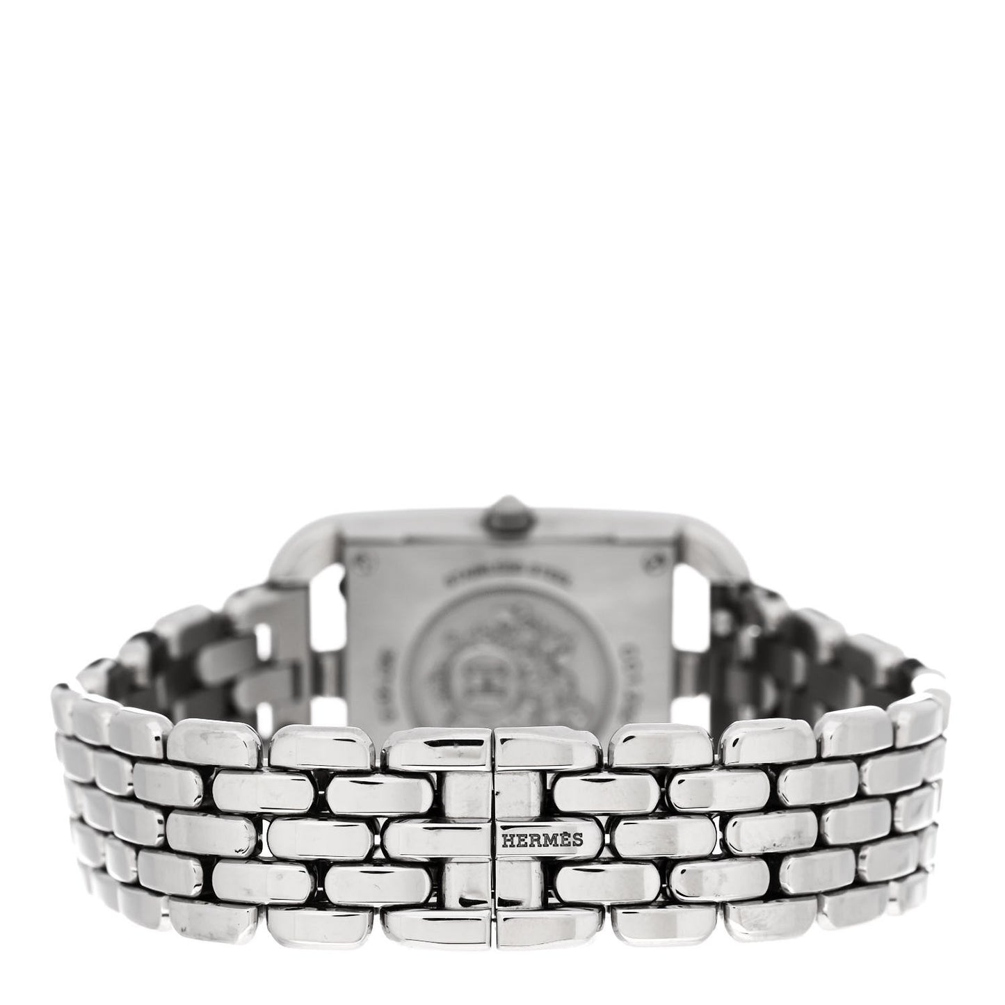 Stainless Steel Diamond Bezel Mother of Pearl 23mm Cape Cod Quartz Watch