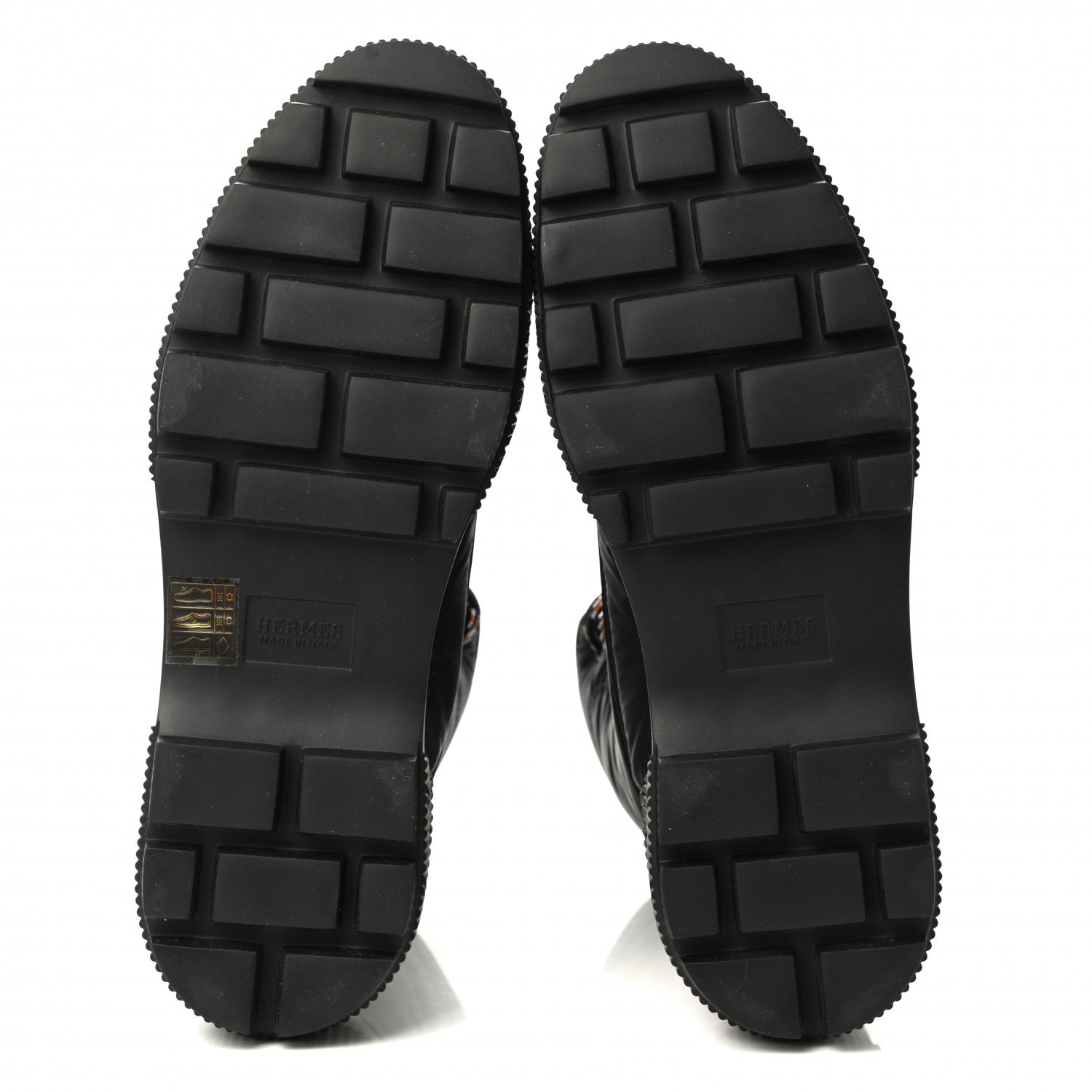 Hermes Calfskin Parachute Fresh Ankle Boots 40 Black 5 of 8