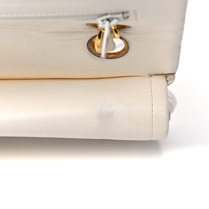 Chanel Lambskin Quilted Small Double Flap White 21 of 27