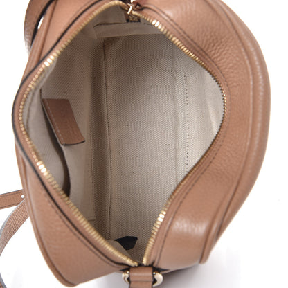 Gucci Pebbled Calfskin Small Soho Disco Bag Camelia 5 of 8