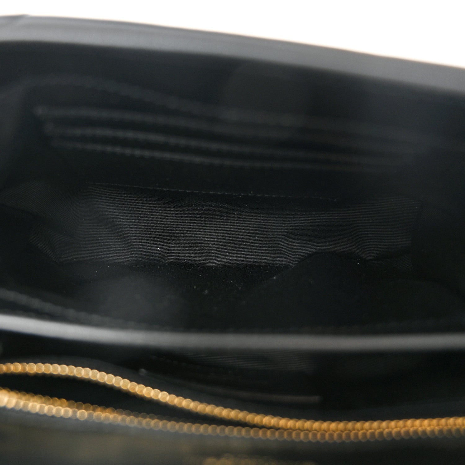 Saint Laurent Calfskin Y Quilted Monogram Toy Loulou Crossbody Bag Black 5 of 10