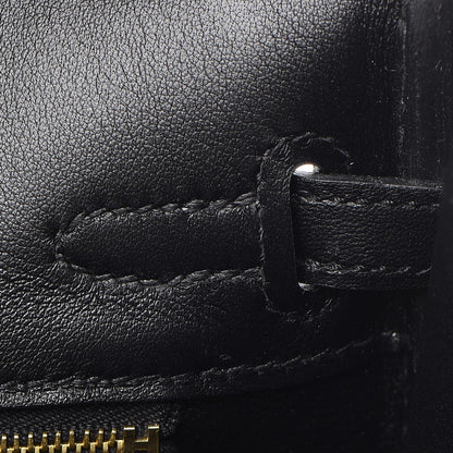 Hermes Swift Birkin 25 Black 12 of 31