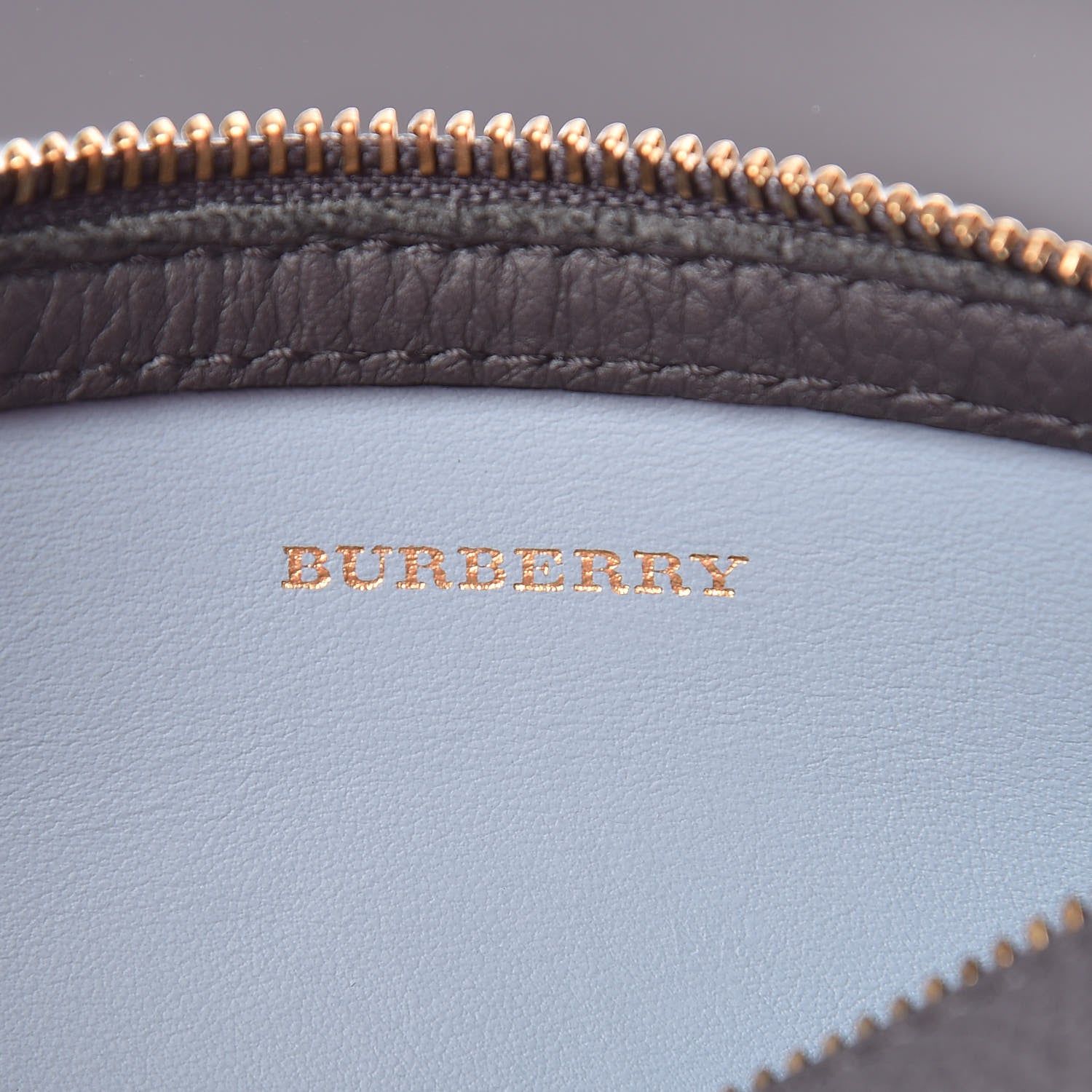 Burberry Calfskin The Barrel Bag Grey 7 of 15