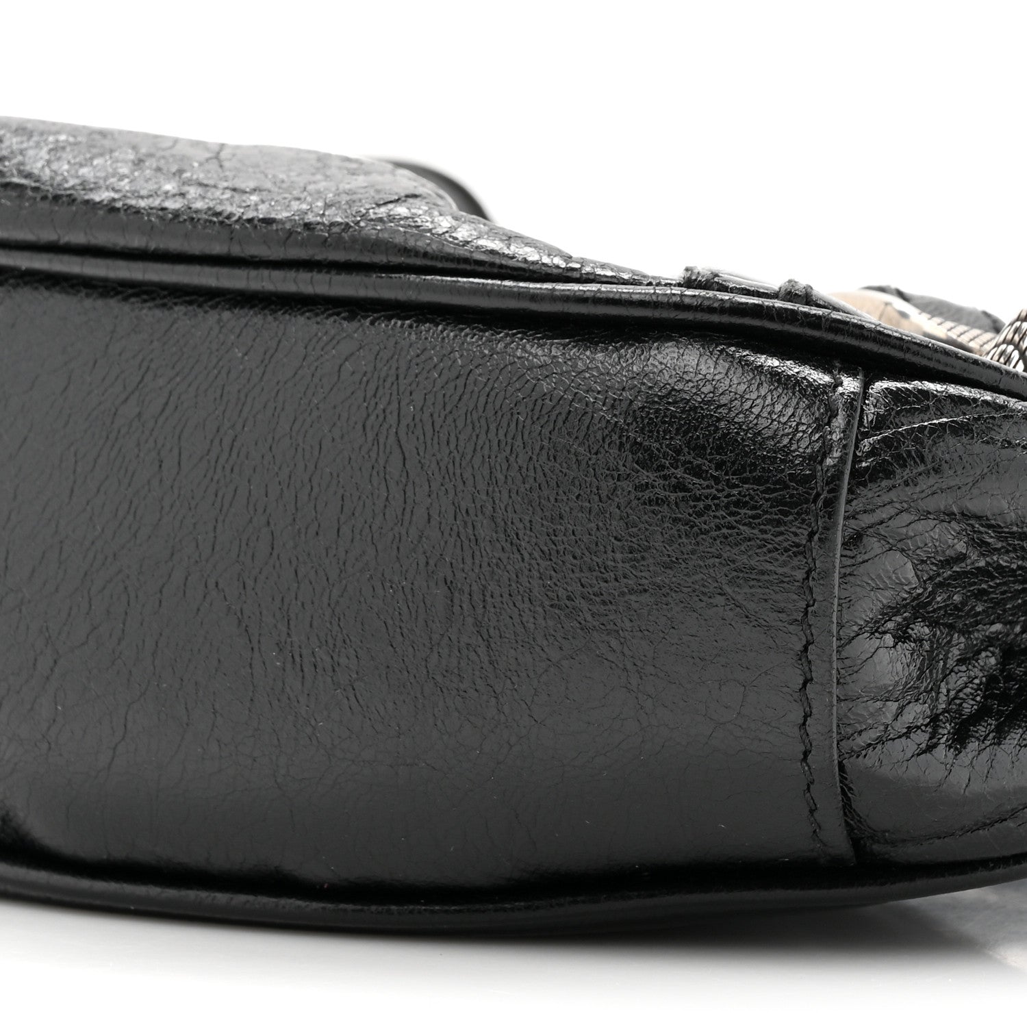 Balenciaga Agneau Arena Le Cagole Shoulder Bag XS Black 9 of 10