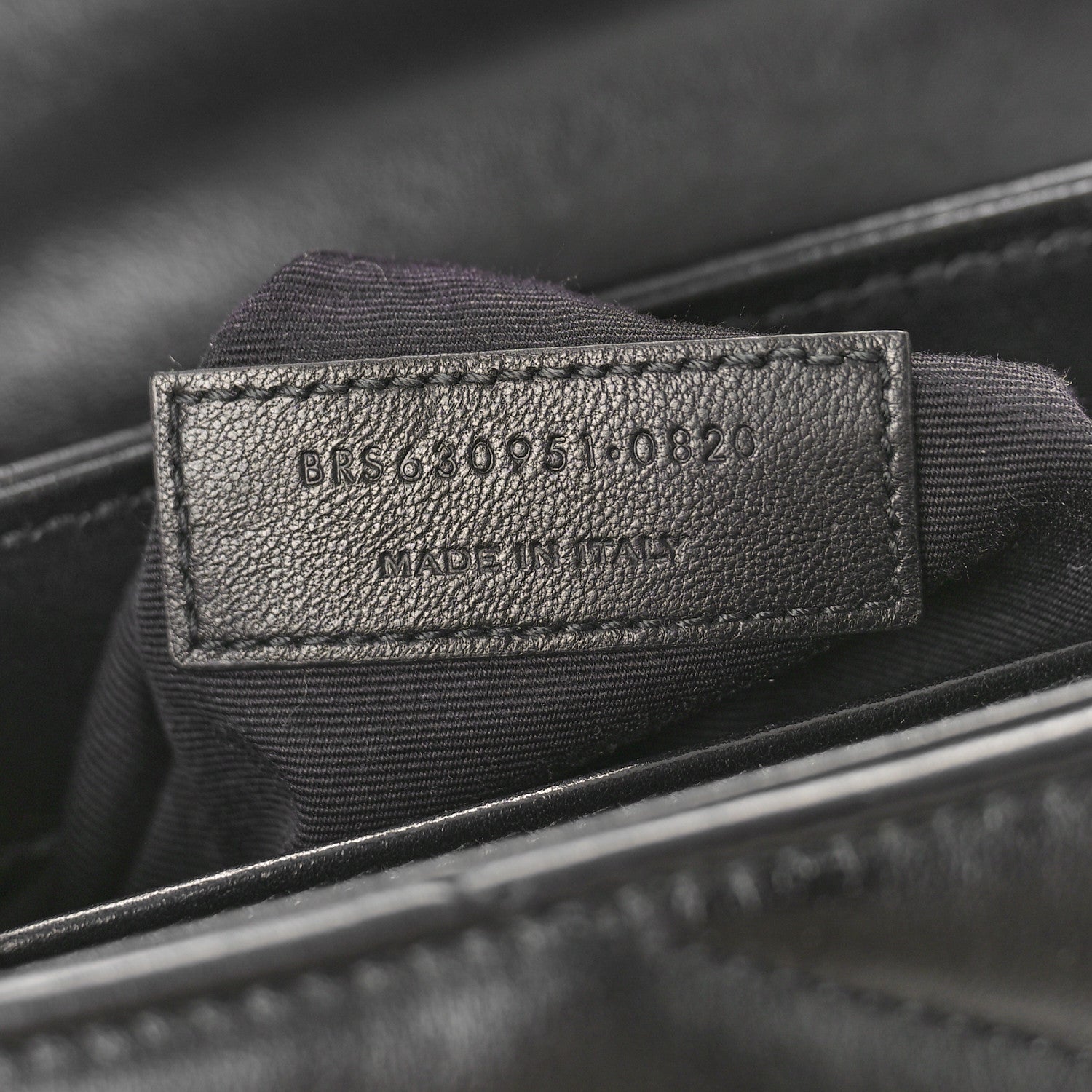 Saint Laurent Calfskin Y Quilted Monogram Toy Loulou Crossbody Bag Black 7 of 11
