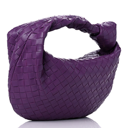 Bottega Veneta Nappa Intrecciato Teen Jodie Hobo Eggplant 3 of 9