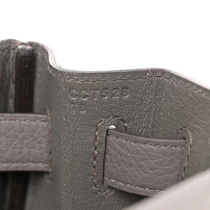 Hermes Togo Kelly Retourne 28 Etain 7 of 11