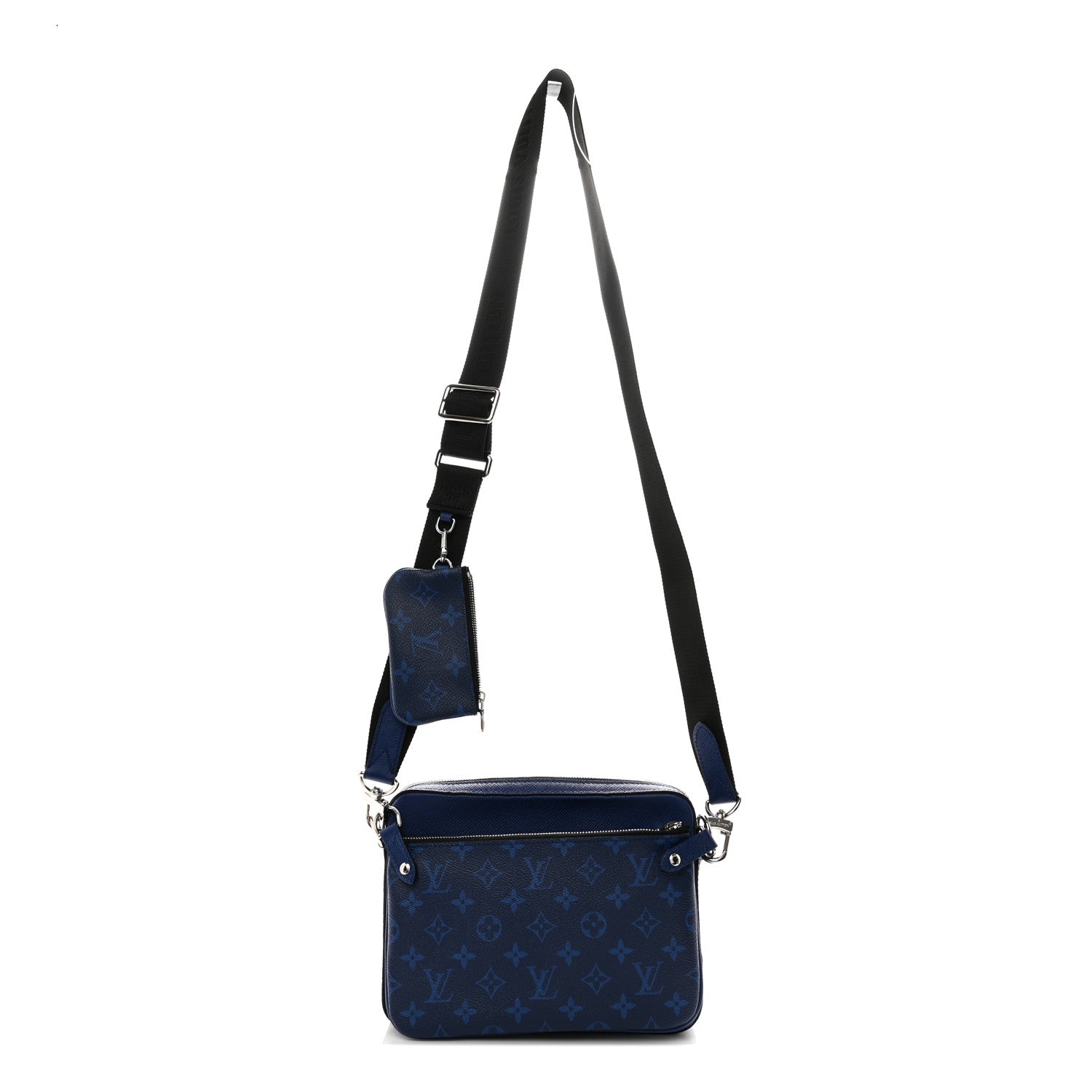 Louis Vuitton Taigarama Trio Messenger Cobalt 1 of 10