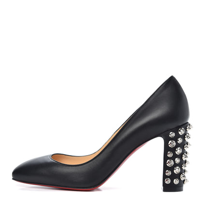 Christian Louboutin Nappa Donna Stud Spikes 85 Pumps 36.5 Black 1 of 9
