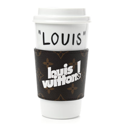 Louis Vuitton Monogram Calfskin Everyday LV Louis Cup 1 of 7