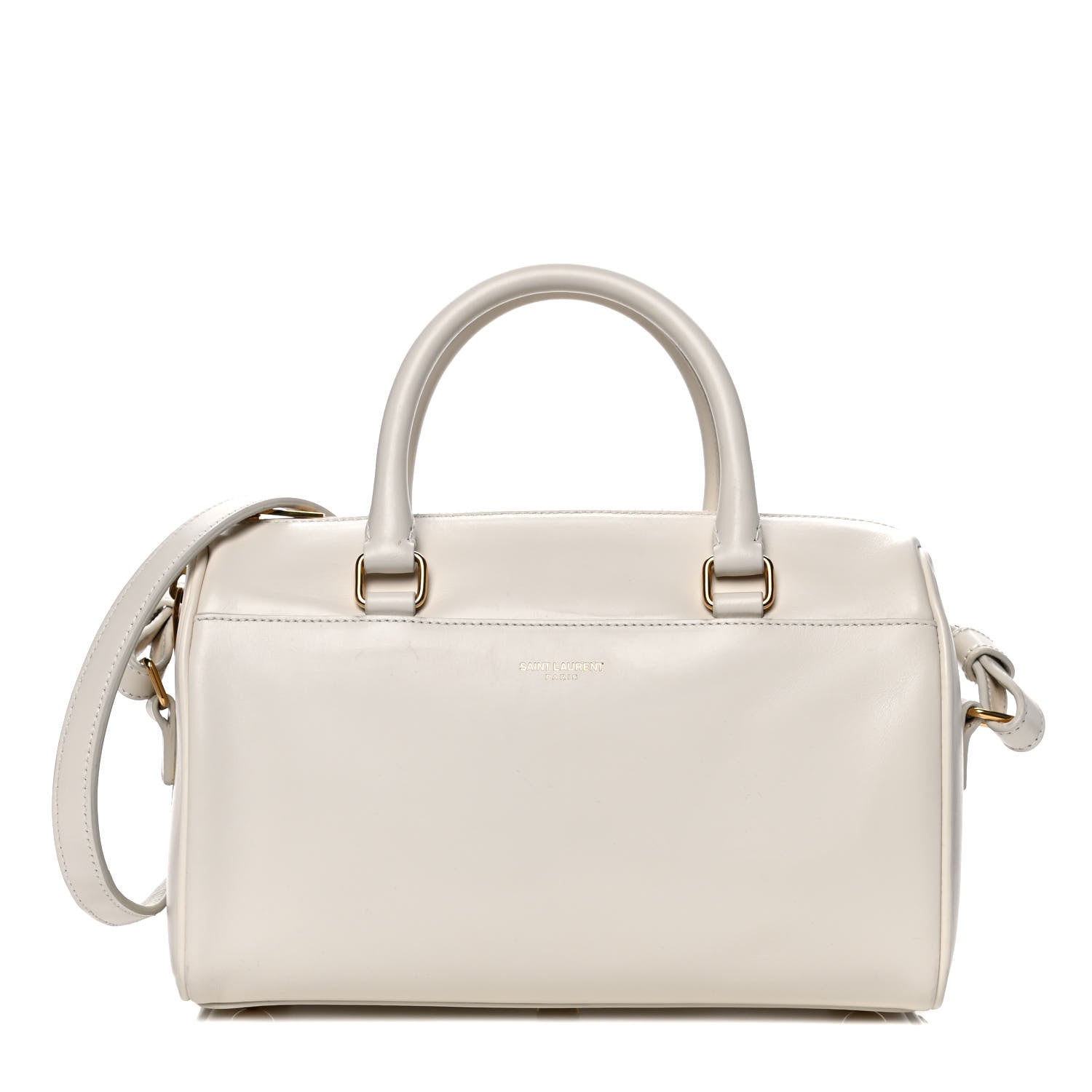 Saint Laurent Calfskin Classic Baby Duffle Dove White 1 of 18