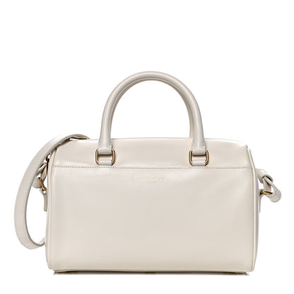 Saint Laurent Calfskin Classic Baby Duffle Dove White 1 of 18