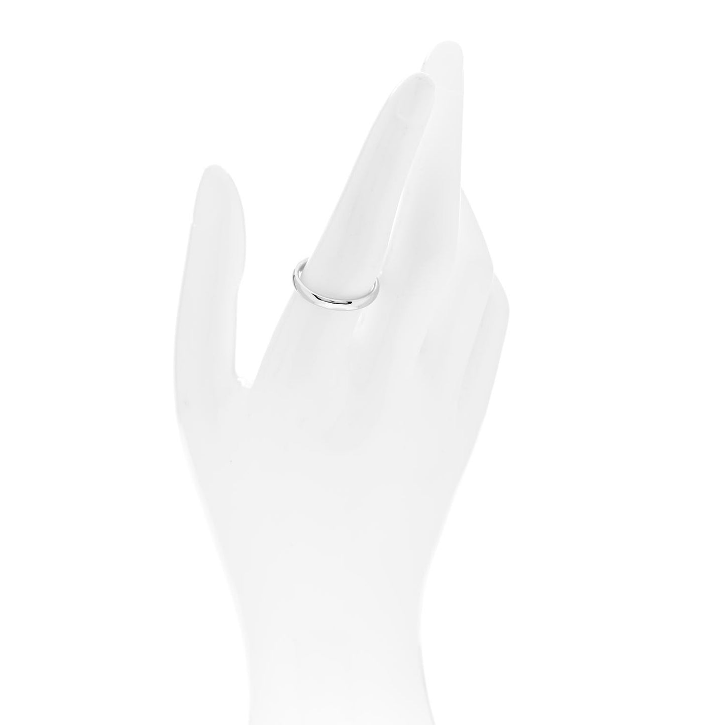 Platinum 3mm Classic Wedding Band Ring 58 8.25