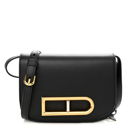 Delvaux Olen Calfskin Small Lingot Crossbody Black 1 of 10