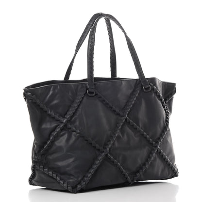 Bottega Veneta Calfskin Intrecciato Diamond Tote Ardoise 3 of 12